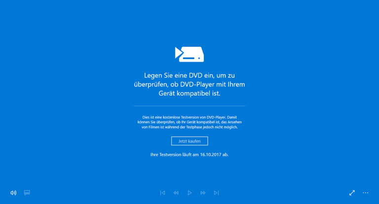 Window DVD-Player