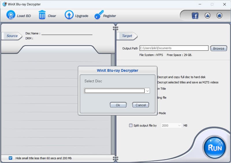 WinX Blu-ray Decrypter