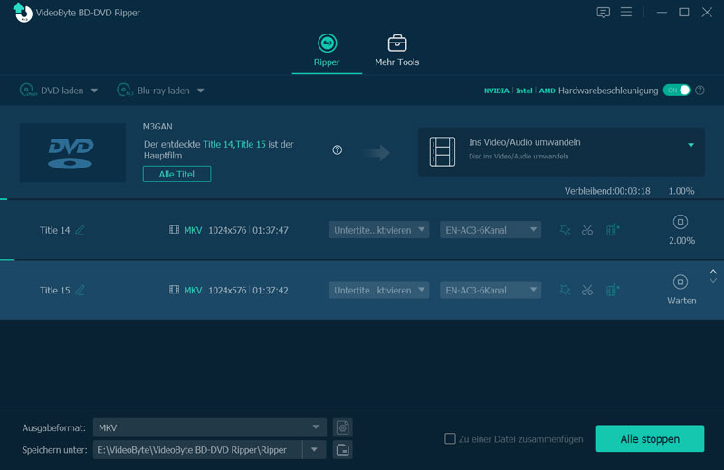 DVD in MP4 umwandeln