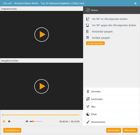 Video bearbeiten
