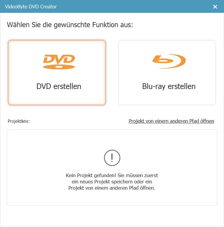 DVD erstellen