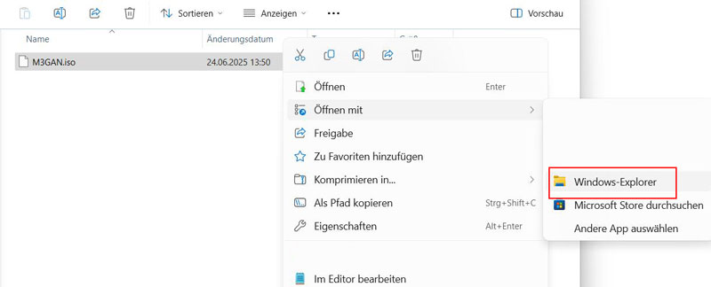 ISO-Datei mounten unter Windows
