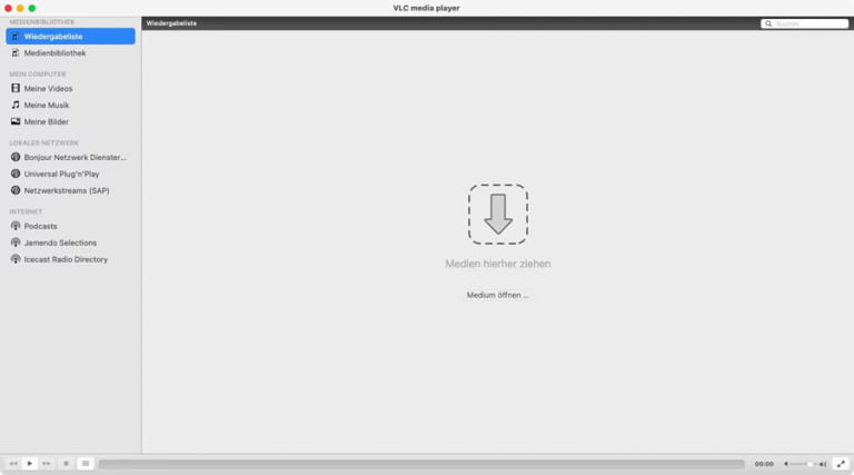 VLC Media Player für Mac