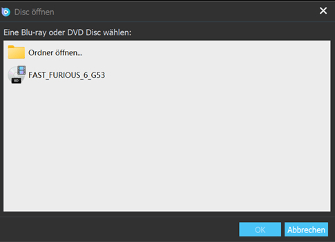 Blu-ray im VideoByte Blu-ray Player laden