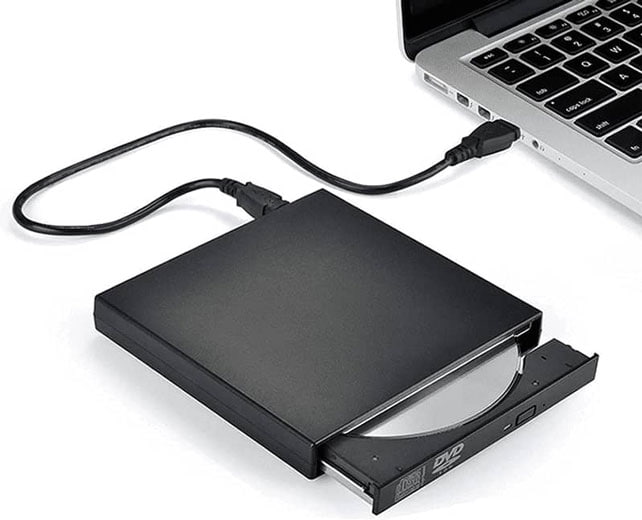 Externes DVD-Laufwerk an Laptop anschließen
