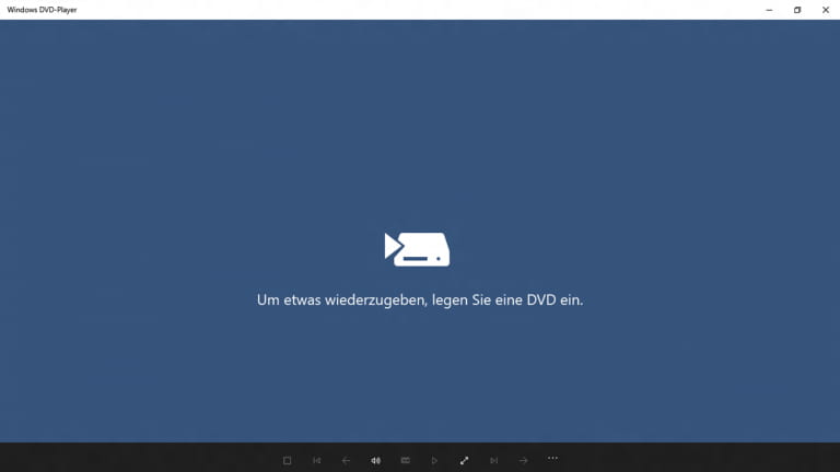 DVD einlegen