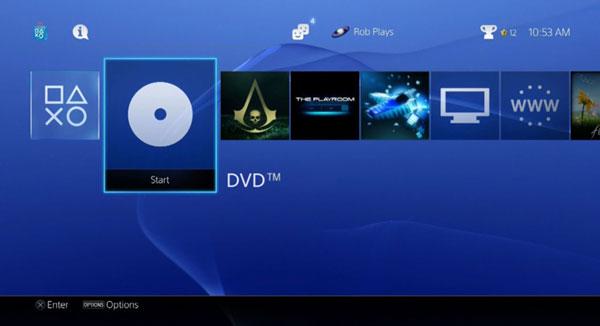 DVD direkt auf PS4 abspielen