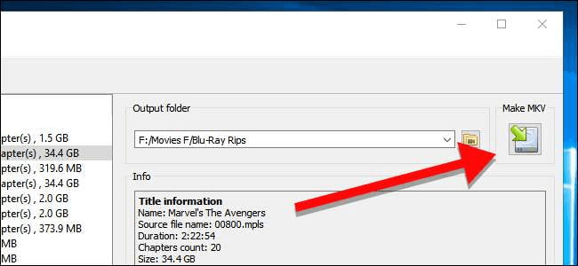 Blu-ray in MKV umwandeln mit MakeMKV