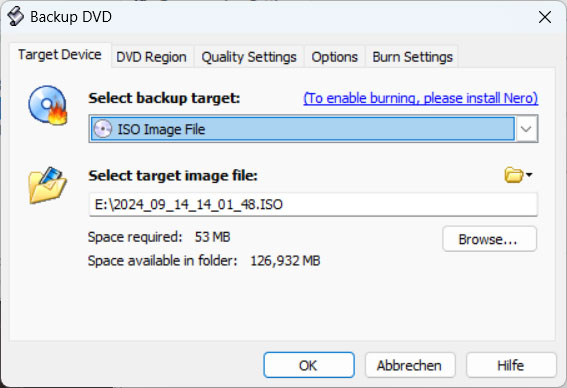 DVD mit DVD Shrink rippen