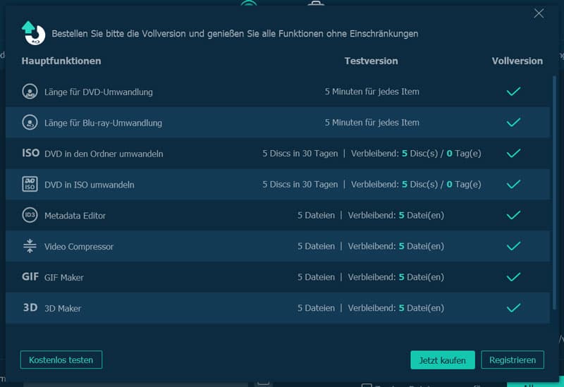 Vollversion kennenlernen