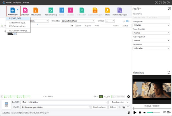 Xilisoft DVD Ripper