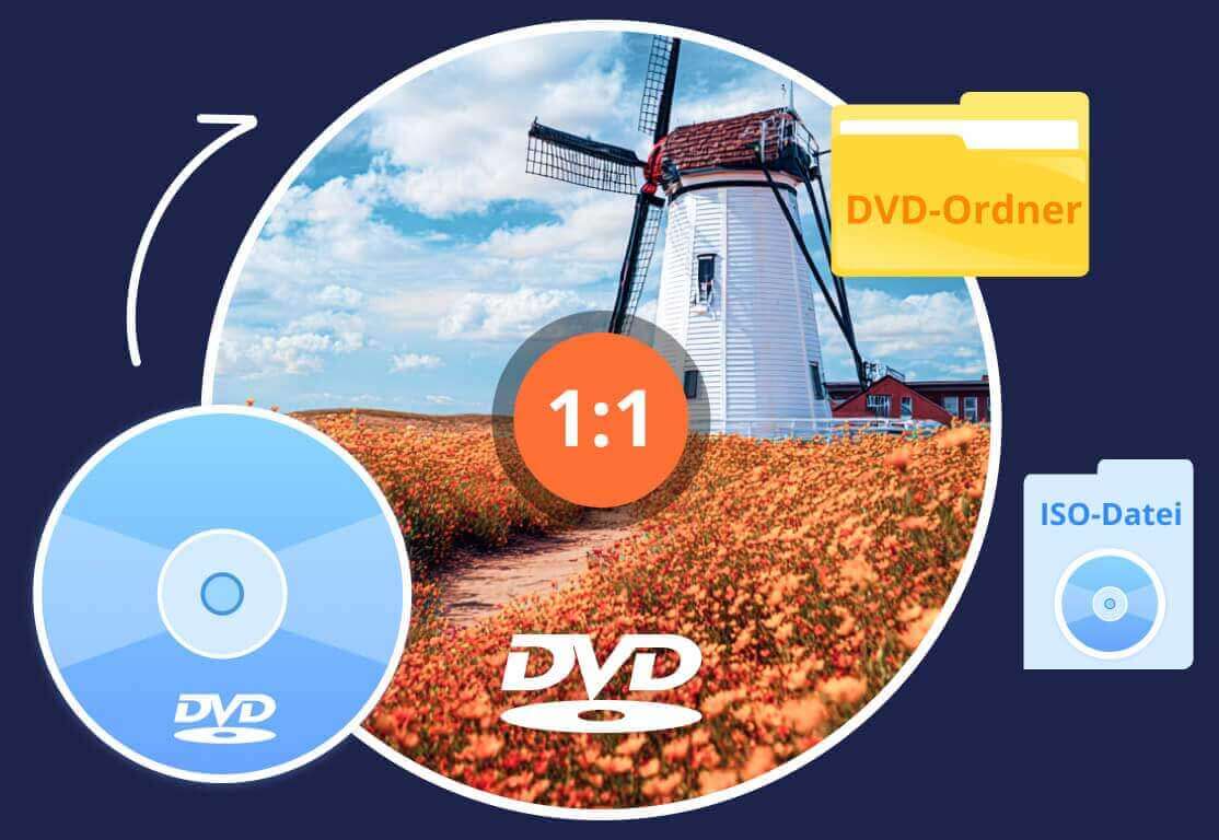 DVDs verlustfrei kopieren